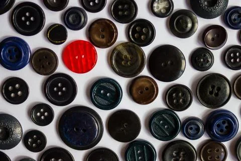 Texture of buttons. Foto stock