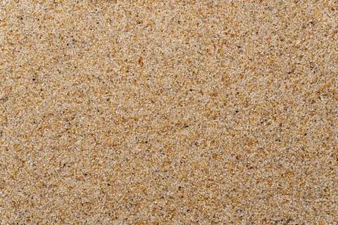 Texture. Calibrated Quartz Sand. Natural material. Stock Photos
