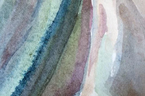 The texture of the canvas with paint strokes Stock Illustration