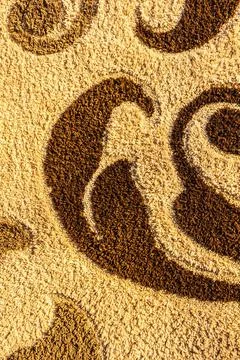 The texture of the carpet Stock Photos