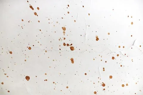 The texture of the ceiling with splashes of brown Stock Photos