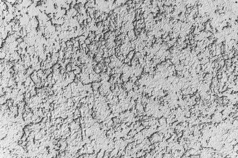 Texture of the cement lining on the wall of the house Stock Photos