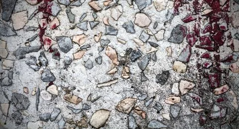 Texture of cement stone wall Stock Photos