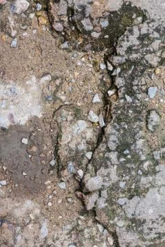 Texture of cement street Stock Photos