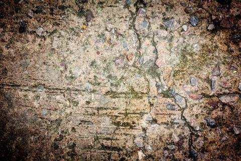 Texture of cement street Stock Photos