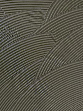 Texture cementitious adhesive applied to the floor ready to receive the ceram Stock Photos
