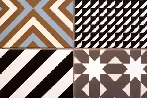 Texture of the ceramic tile. Abstract pattern. Stock Photos