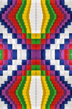 The texture of ceramic tiles in the form of a rectangle with convex surfaces of 写真素材