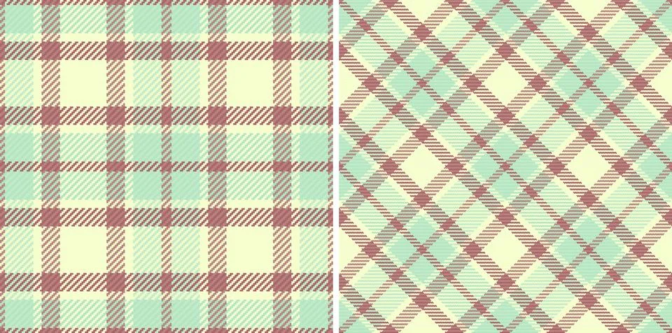 Texture check pattern of fabric background plaid with a seamless vector tarta Stockillustratie