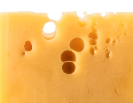 Texture of cheese closeup Foto stock
