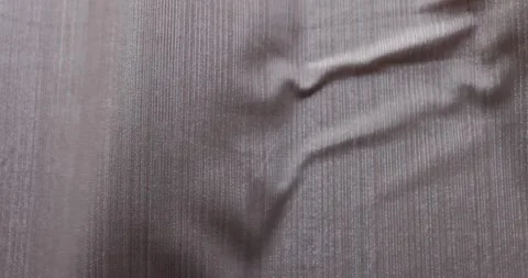 Texture of chintz fabric in gray waves Stock Footage 282370851