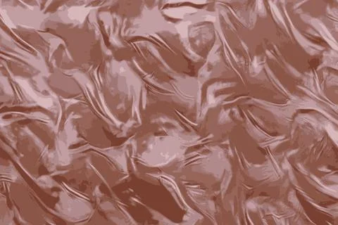 Texture of chocolate ice cream with liquid melted patterns Stock Illustration