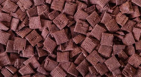 Texture of chocolate waffles closeup Stock Photos