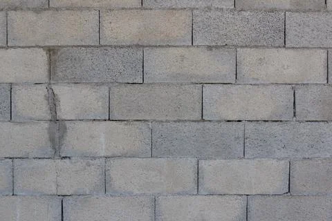 Texture of cinder block wall Stock Photos