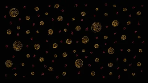 Texture circle lines Stock Footage 156524406