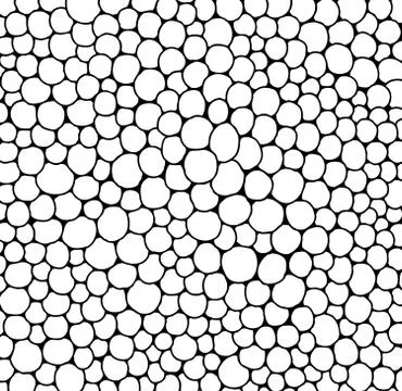 Texture of circles Stock Illustration