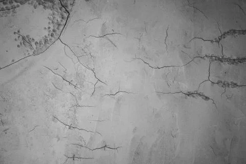 The texture of the clay cracked Stock Photos