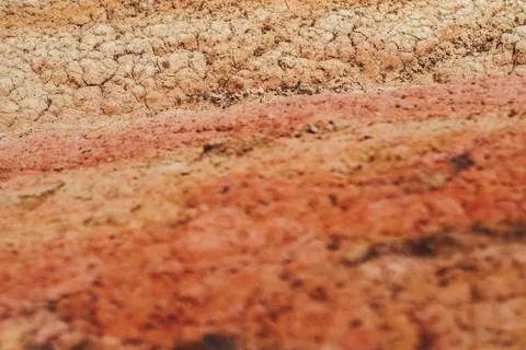 The texture of the clay 스톡 사진