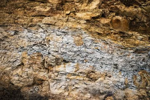 Texture of clayey clay Stock Photos