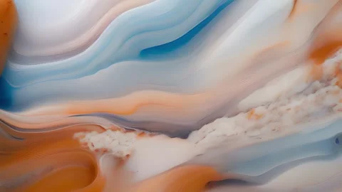 Texture of clear plastic with a marbled design. The plastic has a mix of Video stock 253930221