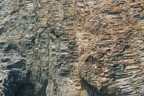 The texture of the cliff Karadag Stock Photos