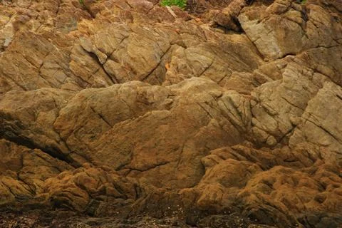 The texture of the cliffs Foto stock