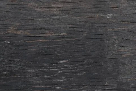 Texture from close up shot of dark plank Stock Photos