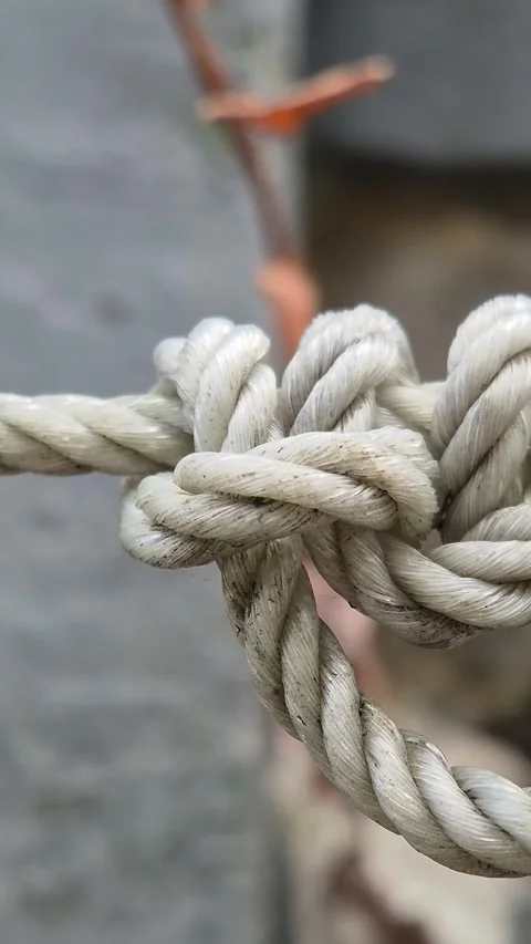 Texture of clothesline ties Stock-Footage 314361228