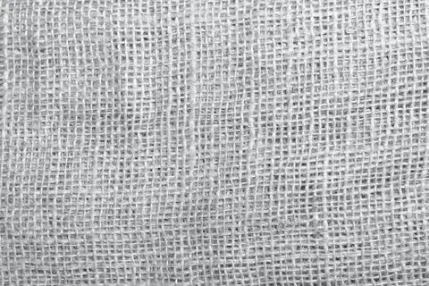 The texture of coarse burlap closeup Stock Photos