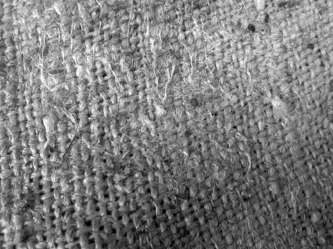 Texture coarse cloth sack Stock Photos