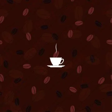 Texture coffee Stock Illustration