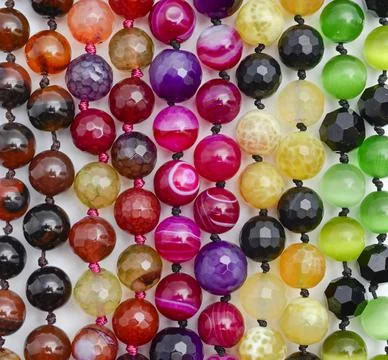 Texture of color beads Foto stock