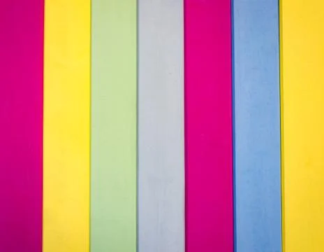 Texture of colored fence. Stock Photos