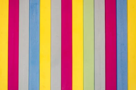 Texture of colored fence. Stock Photos