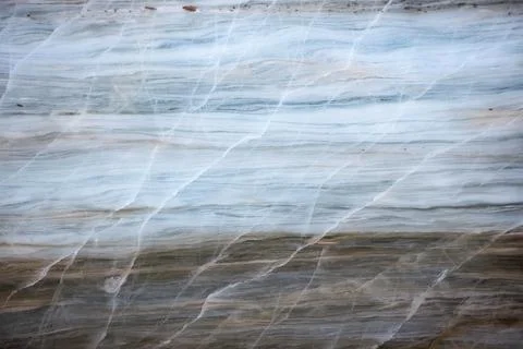 Texture of Colored glacier ice. Stock Photos