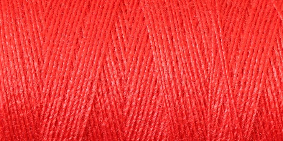 The texture of colored thread. 写真素材