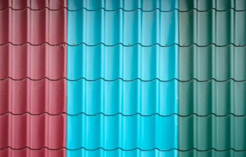 Texture of colored tiles Stock Photos