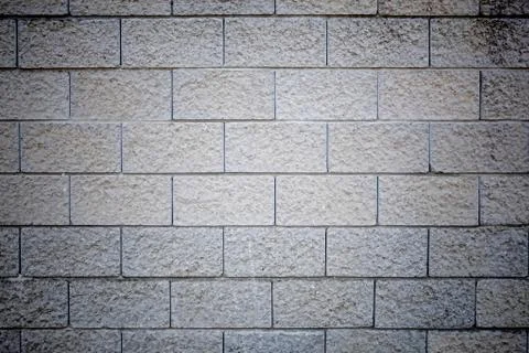 Texture  of concrete block wall background Stock Photos