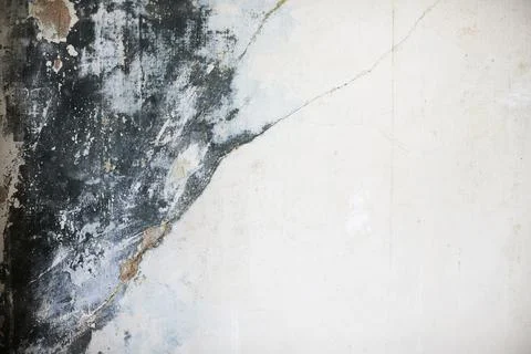 The texture of the concrete wall with partially Stock Photos