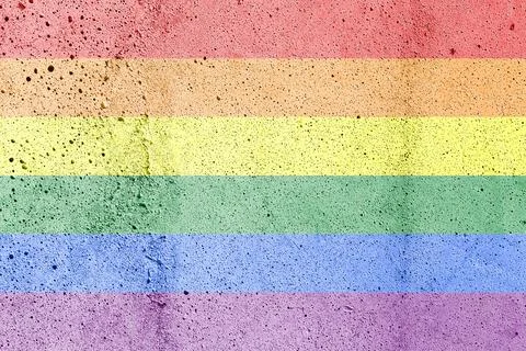 Texture of a concrete wall. Stock Photos