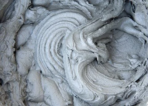 Texture of Construction Adhesive Transformed into an Interesting Pattern Stock Photos
