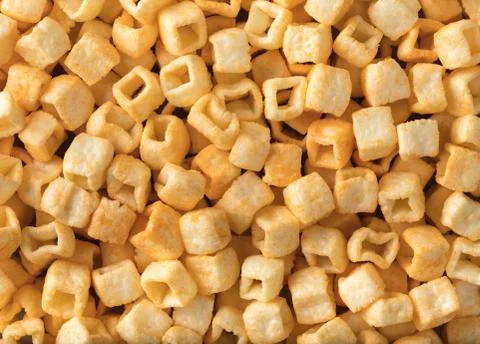 Texture of corn chips closeup Stock Photos