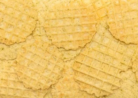 Texture of corn chips closeup Stock Photos