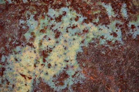 The texture of corroded metal Stock Photos