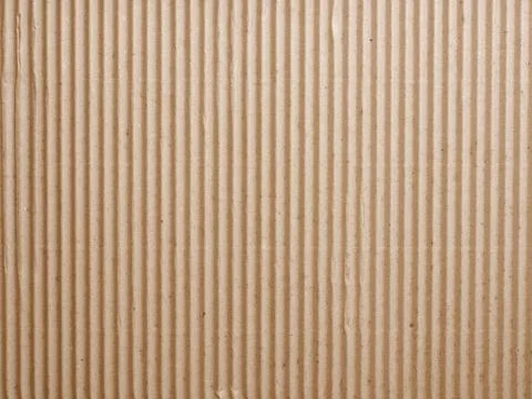 Texture of corrugated cardboard as background structure Stock Photos