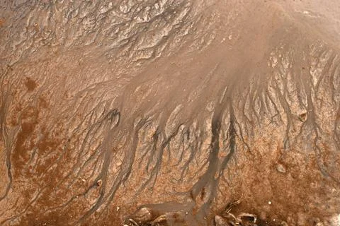 Texture of the cracked earth, Foto stock