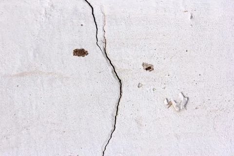 Texture of a cracked wall Stock Photos