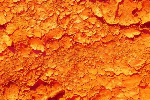 Texture of the crackled clay in the desert and graphic effect. Stock Illustration