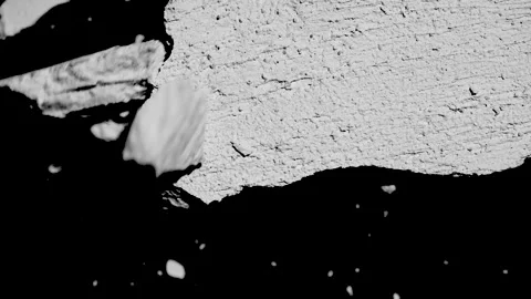 The Texture Cracks and Collapses Stock Footage 209961565