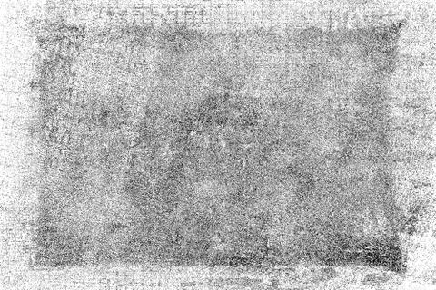 The texture of cracks, chips, scuffs on a white background. Monochrome gloomy Illustrazione stock